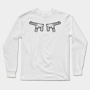 Double Tech-9 Black Version Long Sleeve T-Shirt